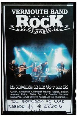 Concierto de Vermouth Band en el Bodegon de Luis en Hinojedo