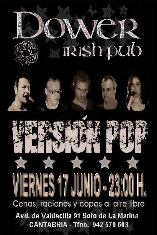 Concierto de Version Pop en el Dower en Soto de la Marina