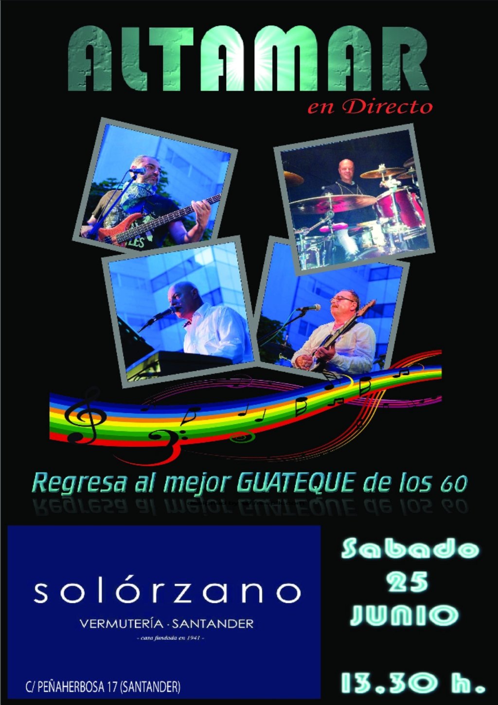 Concierto del grupo Altamar en el Solorzano en Santander