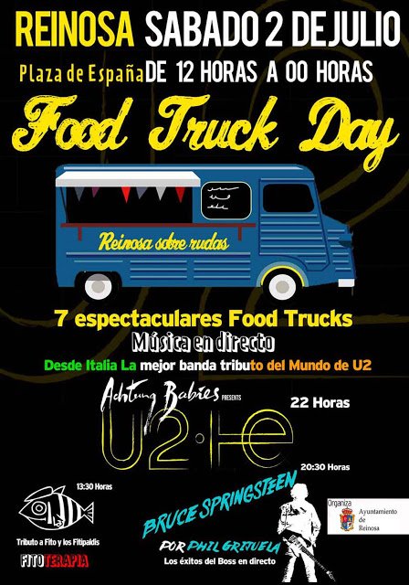 Concierto y comida en el Reinosa Food Truck Day