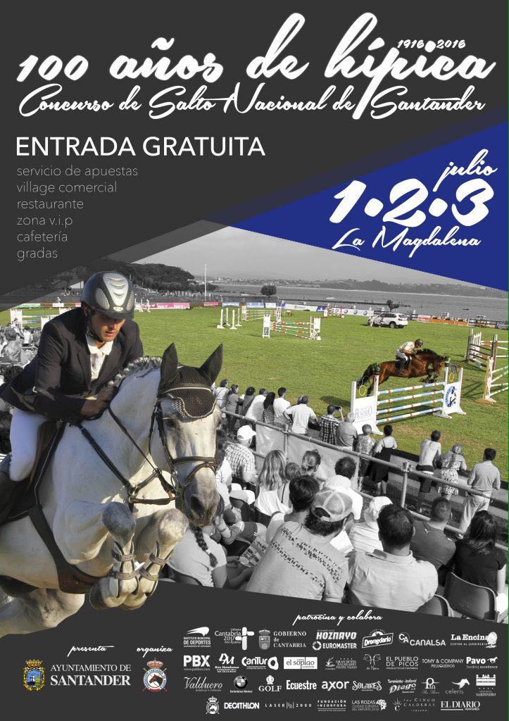 Concurso de Saltos de Hipica en Santander
