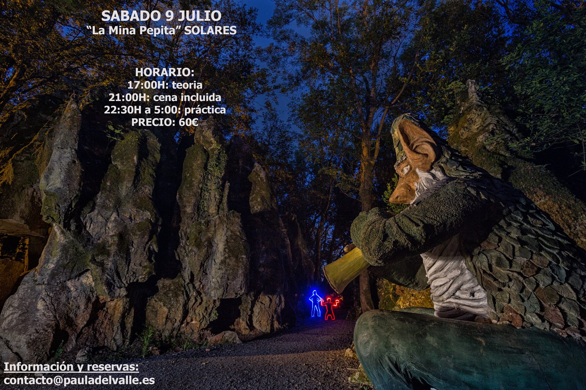 Curso de iniciación a la fotografía nocturna en Solares