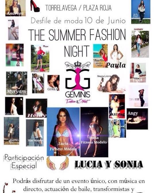 Desfile de moda y fiesta Fashion Night en Torrelavega