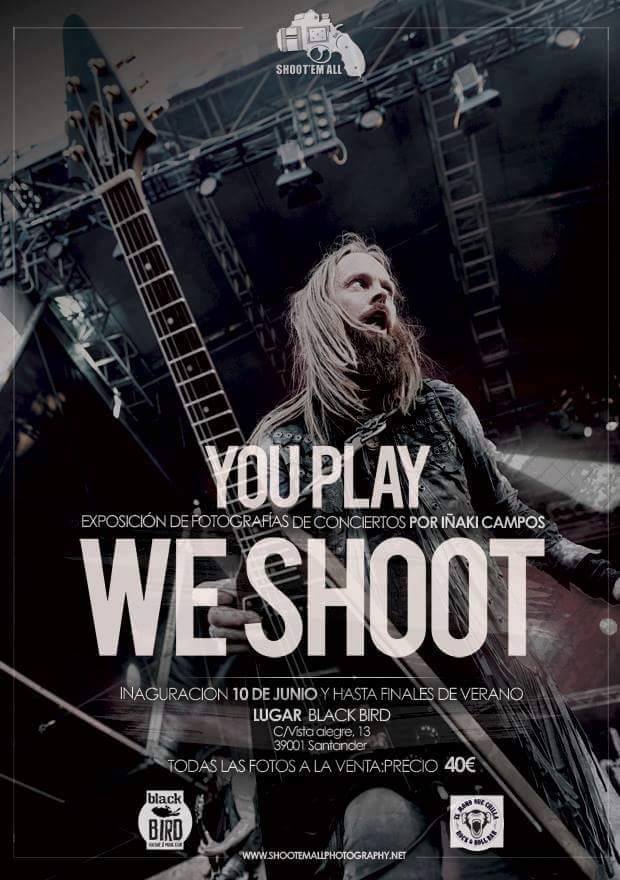 Exposicion de Fotos de Iñaqui Campos en el Black Bird en Santander