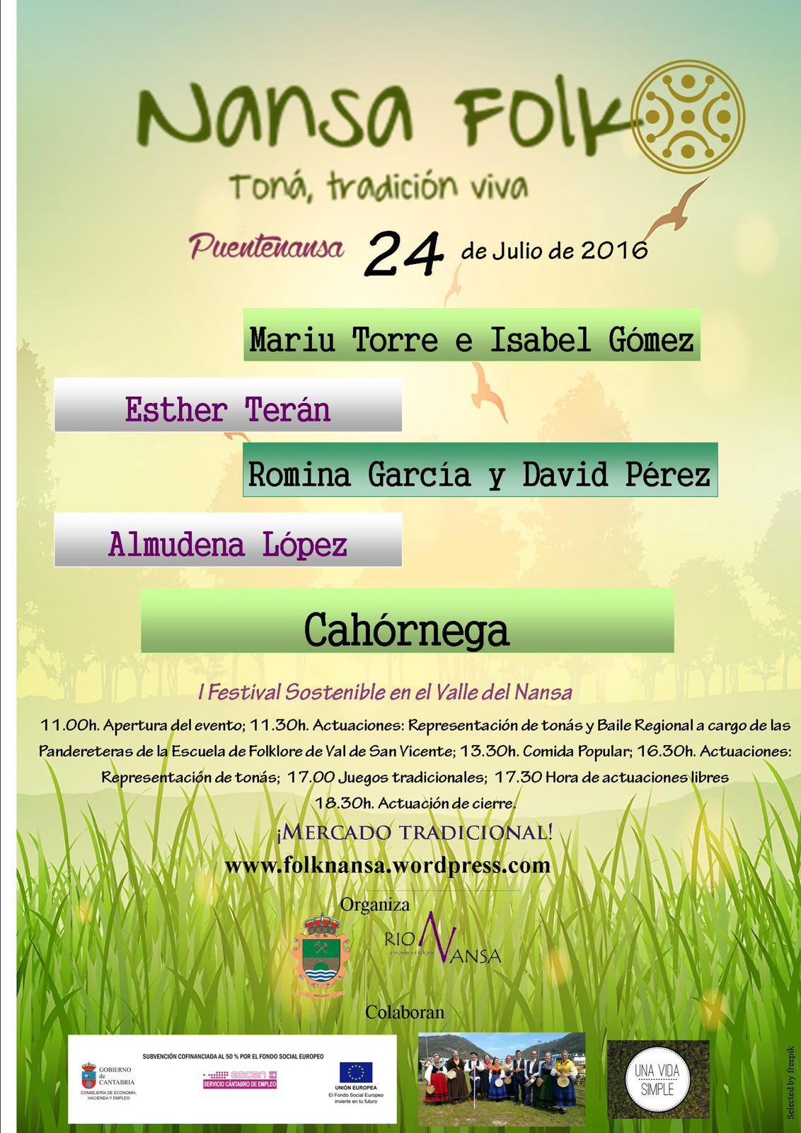 Festival Nansa Folk 2016 en Puentenansa