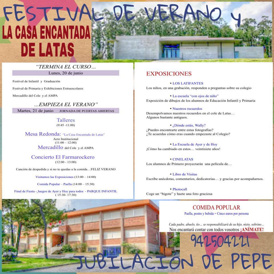 Festival de verano en Latas