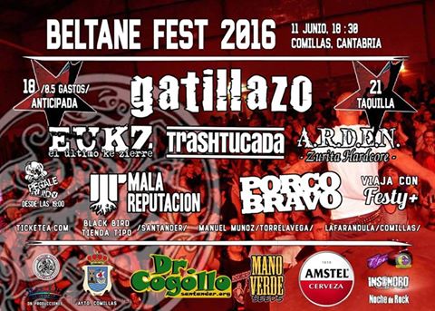 Festival Beltane Fest 2016 en Comillas