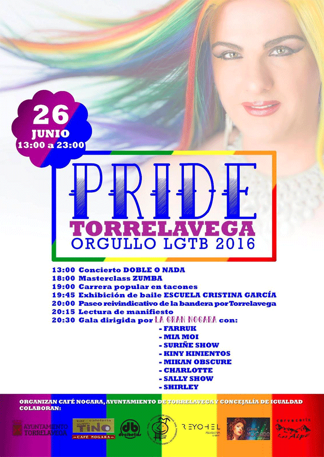 Fiesta del orgullo en Torrelavega