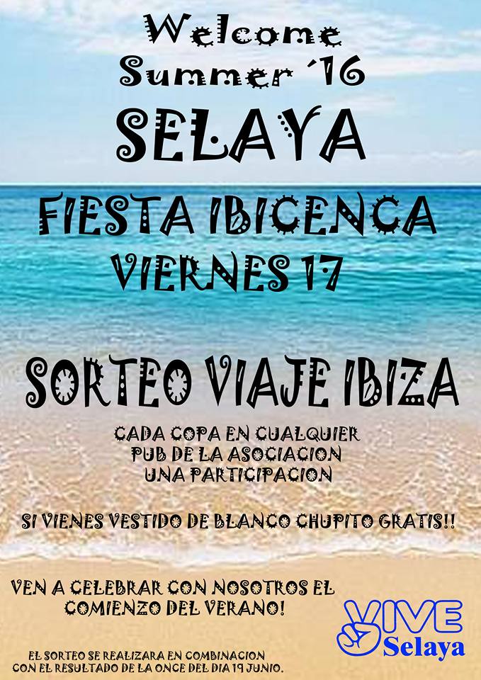 Fiesta ibicenca en Selaya