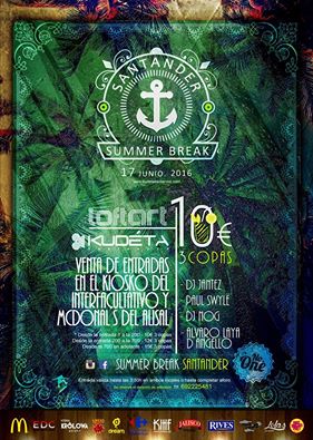 Fiesta universitaria Summer Break en el Kudeta en Santander