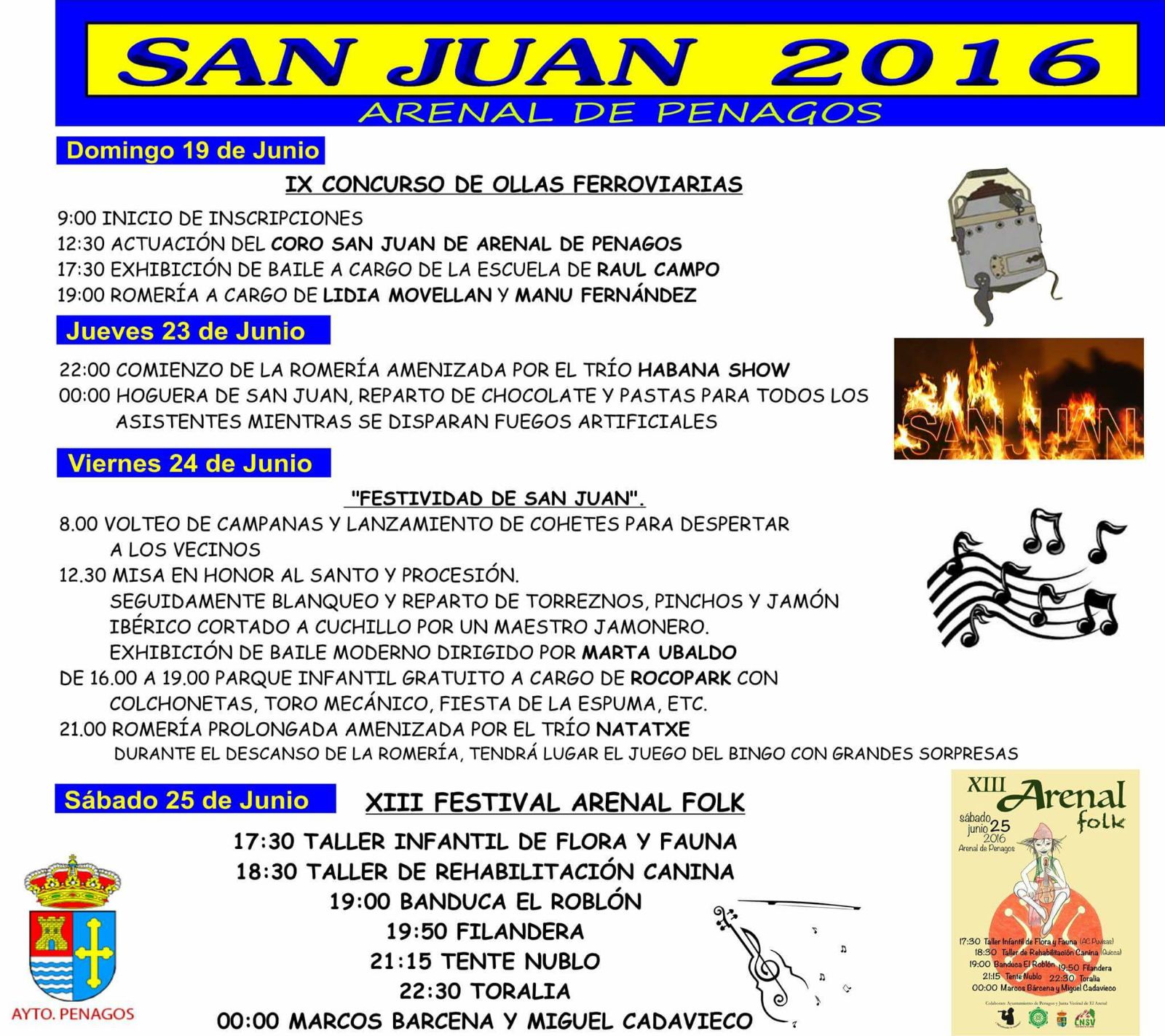 Fiestas de San Juan en Arenal de Penagos