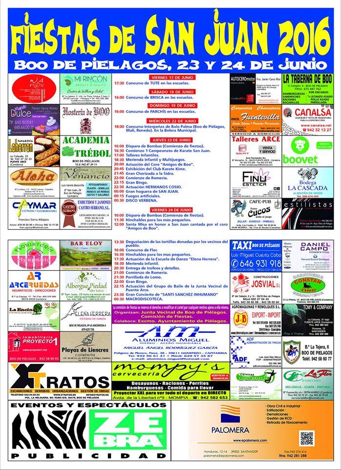 Fiestas de San Juan en Boo de Pielagos