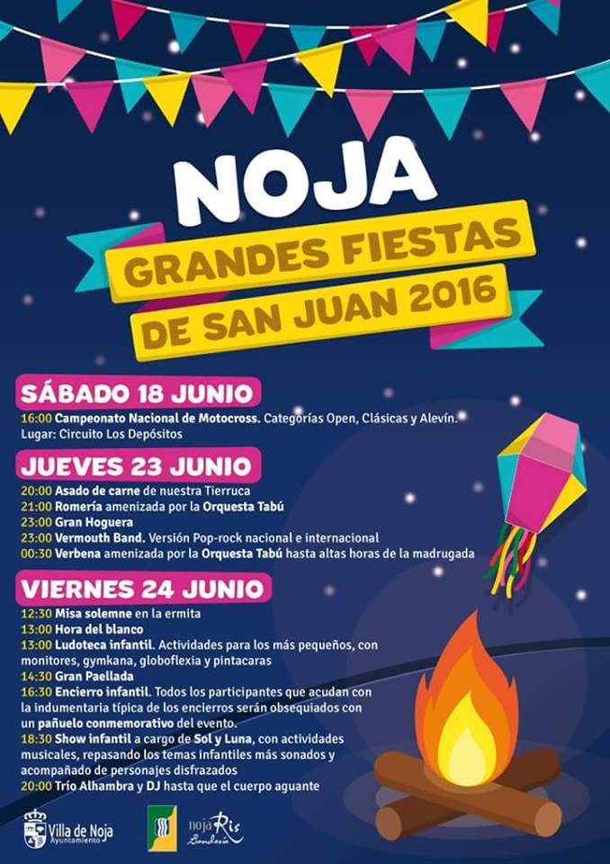 Fiestas de San Juan en Noja 2016