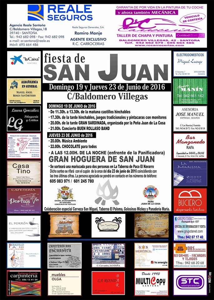 Fiestas de San Juan en Santoña 2016