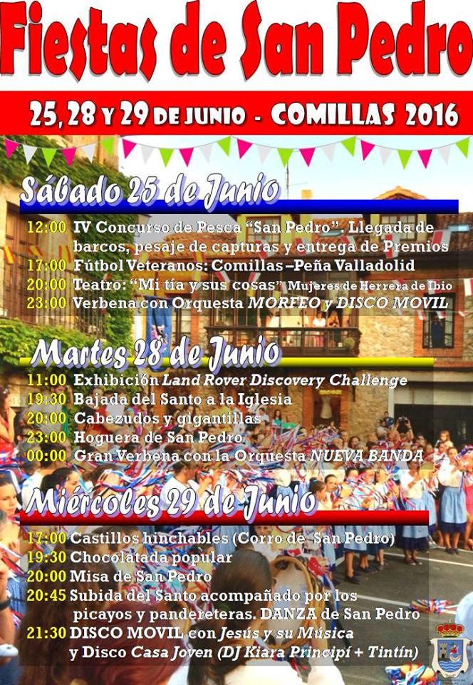 Fiestas de San Pedro en Comillas 2016