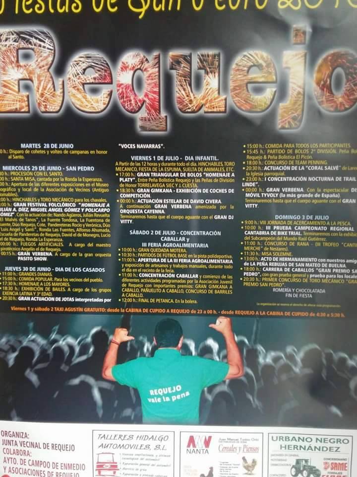 Fiestas de San Pedro en Requejo 2016