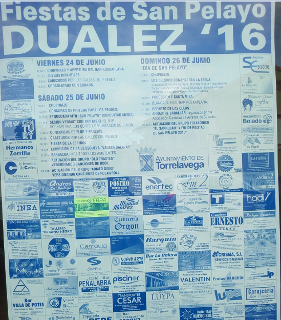 Fiestas de San Pelayo en Dualez 2016