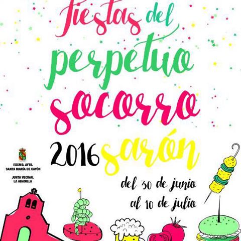 Fiestas del Perpetuo Socorro 2016 en Saron