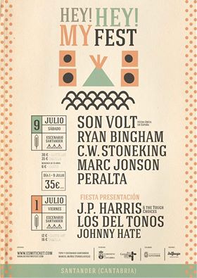 Festival y fiesta presentacion de Hey Hey My Fest en Escenario Santander