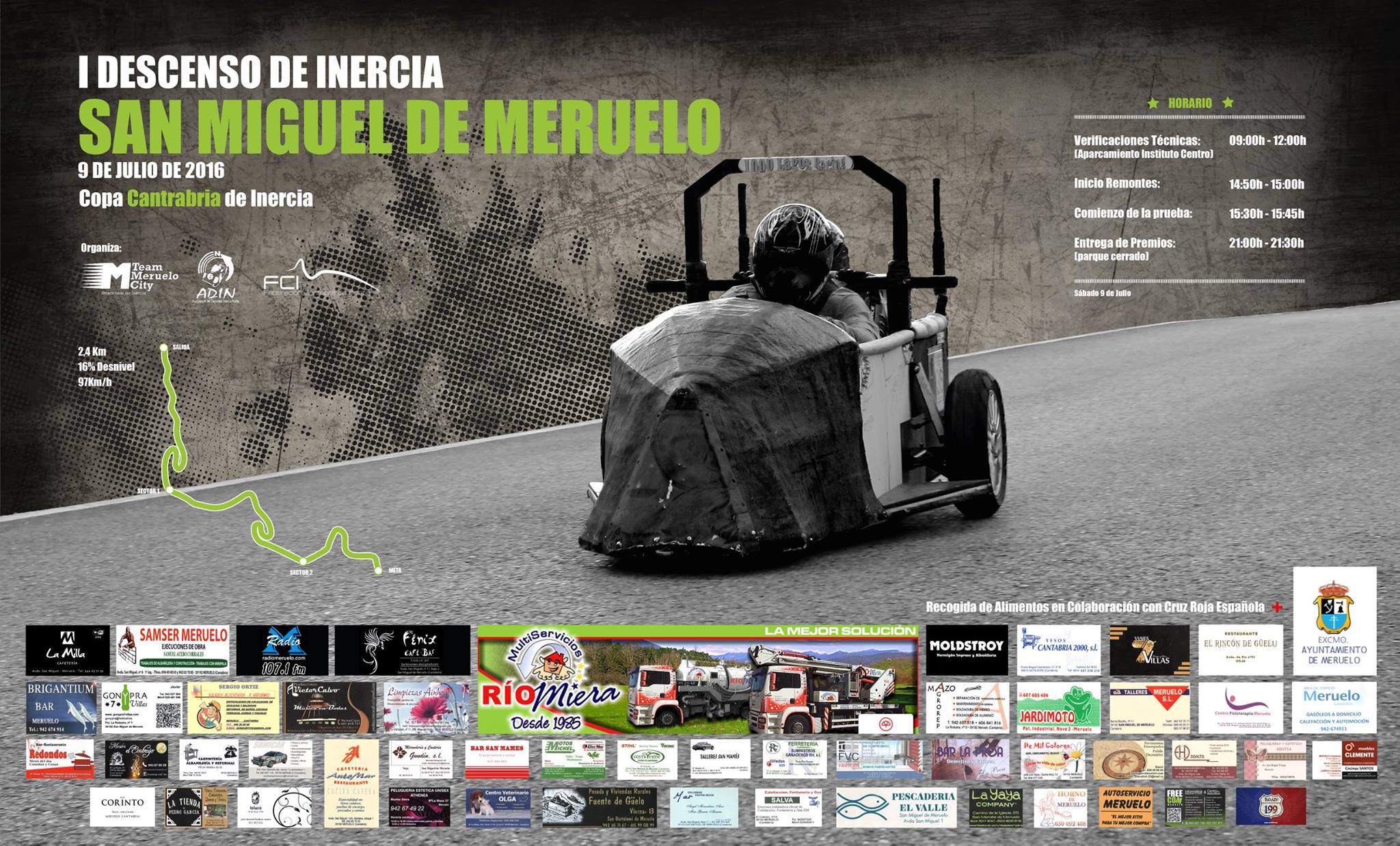 I Descenso de Inercia San Miguel de Meruelo 2016