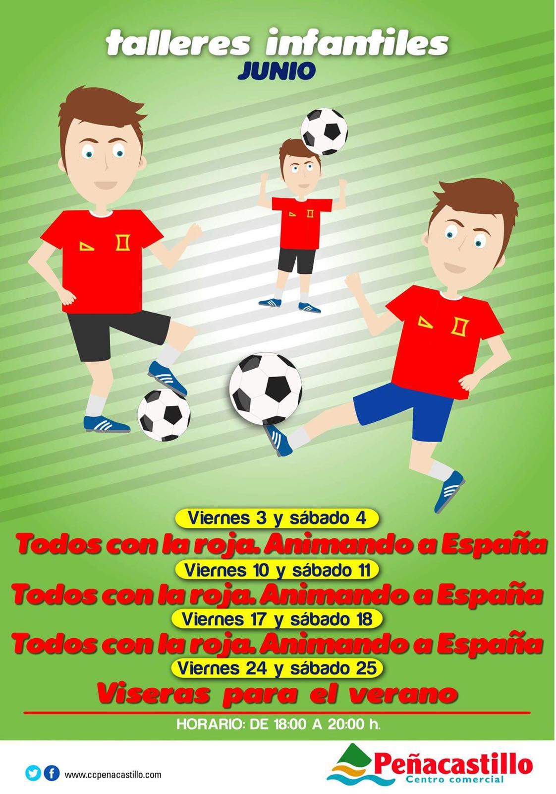 Talleres infantiles en Peñacastillo