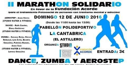 Maraton de Dance, zumba y aerostep en Astillero