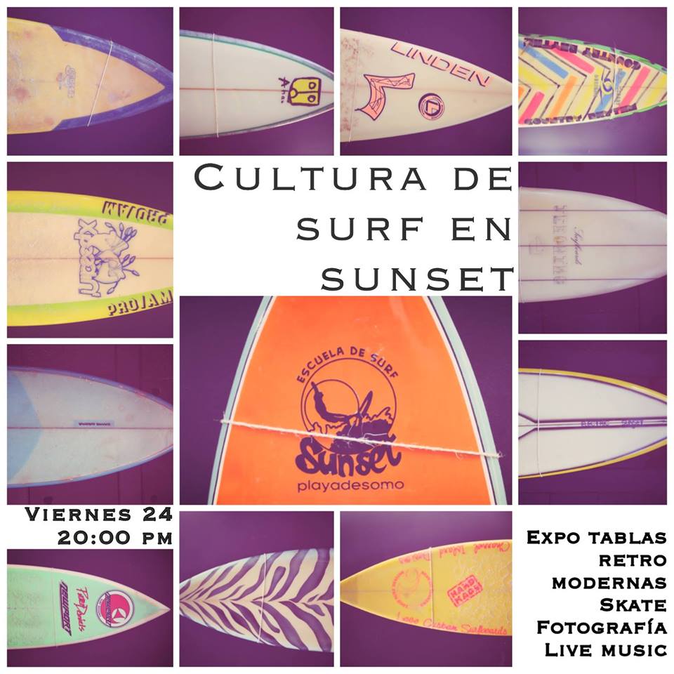Noche de Cultura Surf en Sunset en Somo