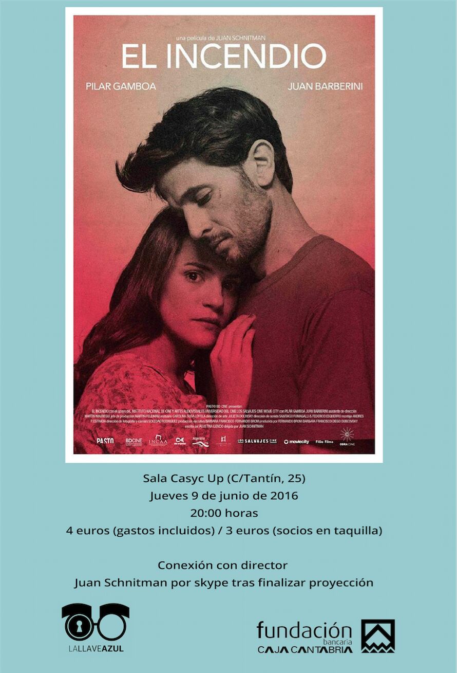 Pelicula El Incendio en Casyc en Santander