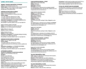 Programa deporte santander