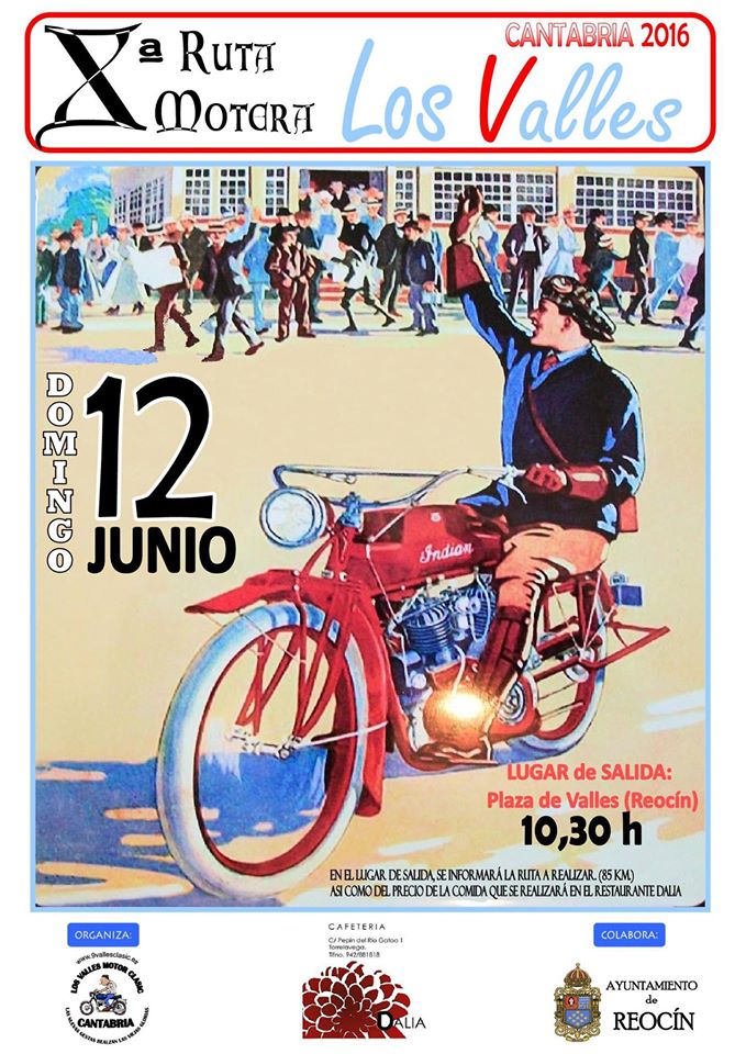Ruta Motera Los Valles en Reocin