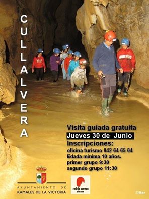 Visita guiada gratuita a la cueva Cullalvera en Ramales