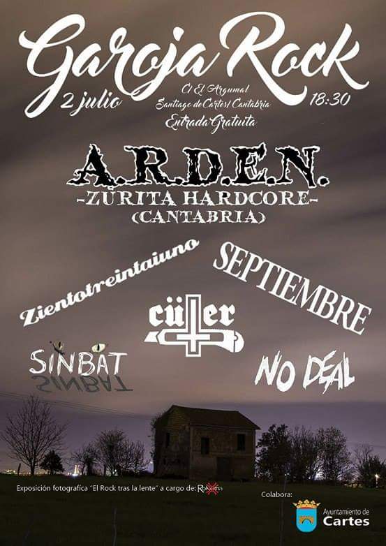 Festival Garoja Rock en Cartes