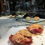 Pincho de cecina con foie restaurante el Pícaro de Santander