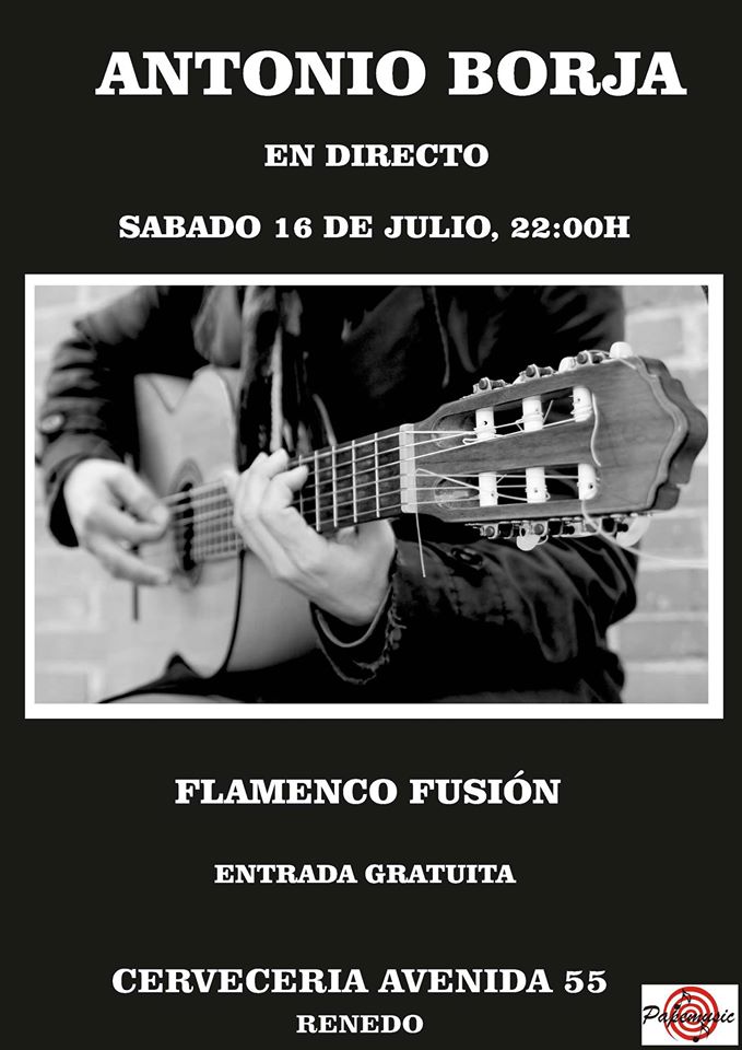 Concierto de Antonio Borja en Avenida 55 de Renedo