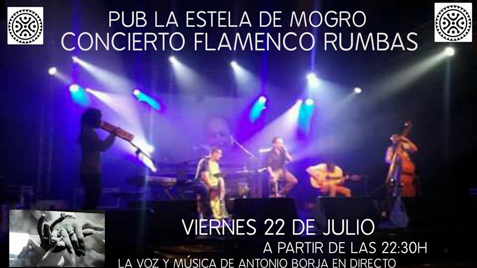 Concierto de Antonio Borja en La Estela de Mogro