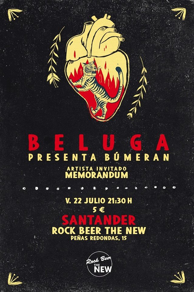 Concierto de Beluga y Memorandum en el New en Santander
