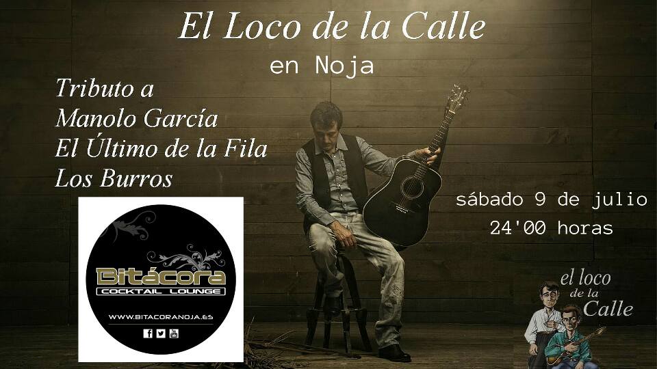 Concierto de El Loco de la Calle en el Barco de Noja