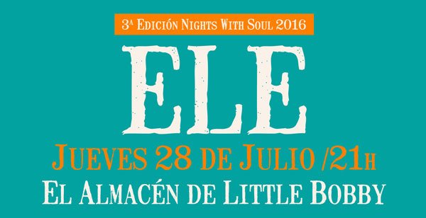 Concierto de Ele en Little Bobby de Santander