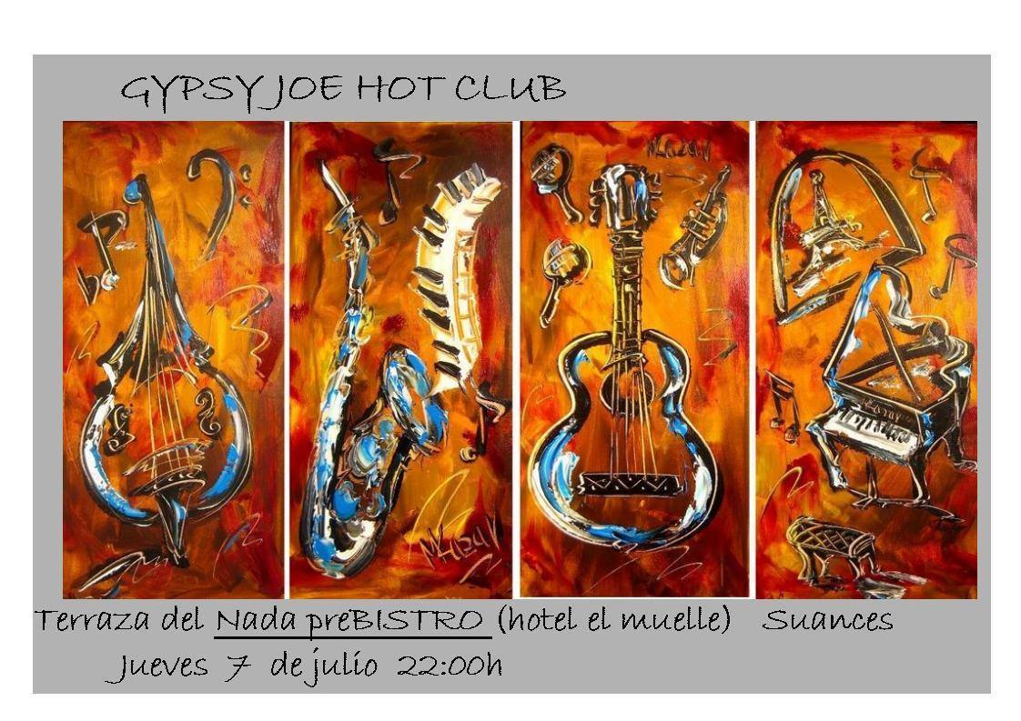 Concierto de Gipsyjoe Hot Club en El Muelle de Suances