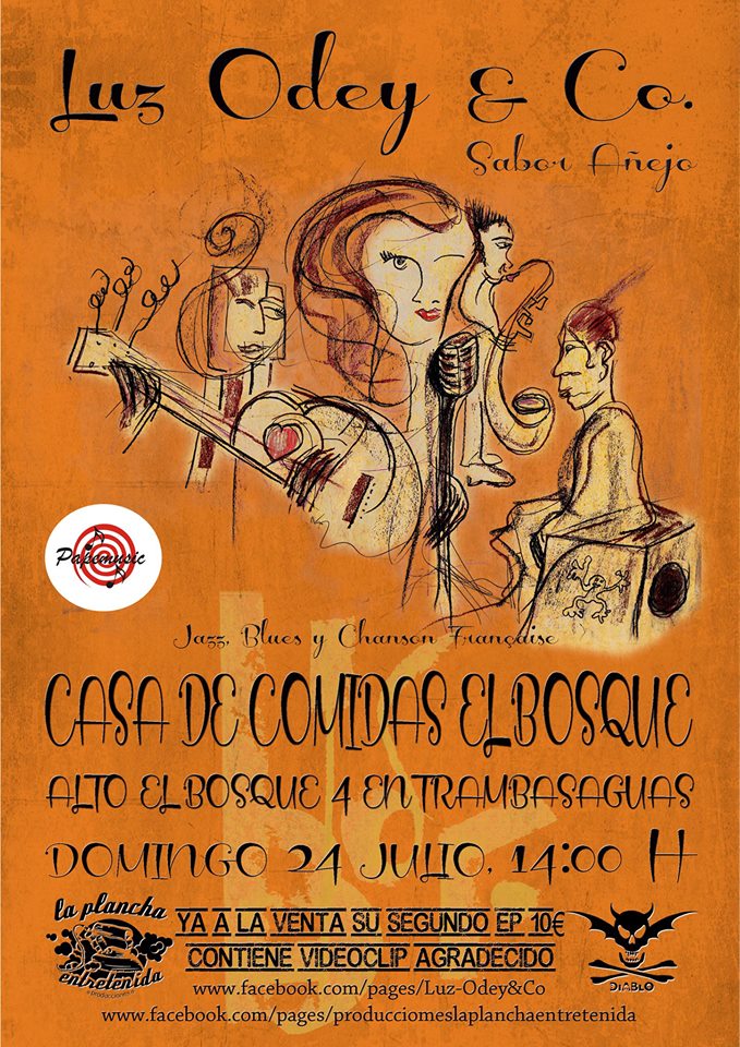 Concierto de Luz Odey y Co en El Bosque de Entrambasaguas