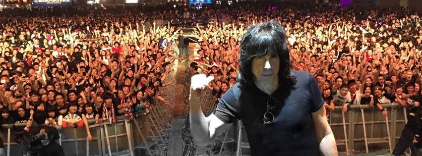 Concierto de Marky Ramones Blitzkrieg en la Plaza Porticada de Santander