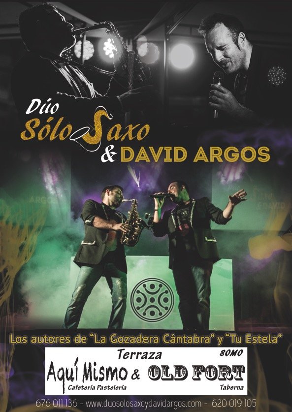 Concierto de Solo Saxo y David Argos en el Old Fort de Somo