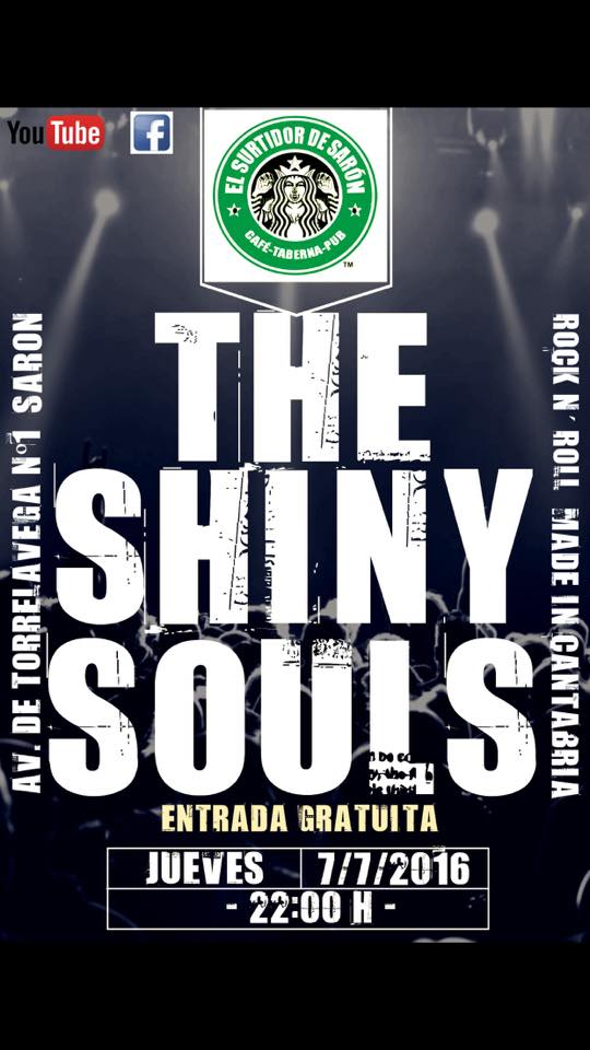 Concierto de The Shiny Souls en El Surtidor de Sarón