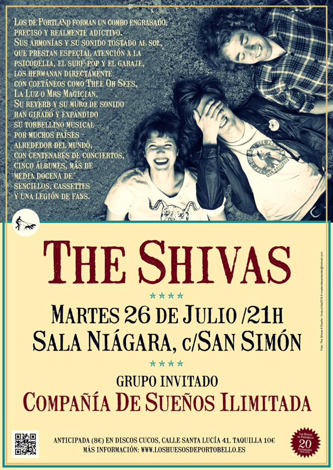 Concierto de The Shivas en el Niagara en Santander