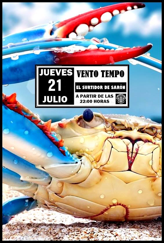 Concierto de Vento Tempo en El Surtidor de Saron