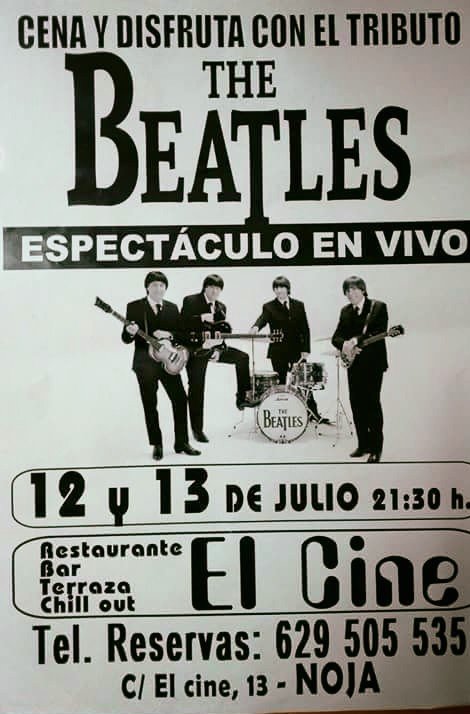 Concierto tributo a The Beatles en el Cine de Noja