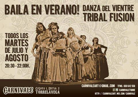 Danza del Vientre en Carnivale en Torrelavega