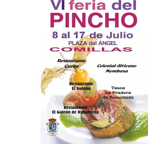 Feria del pincho en Comillas 2016