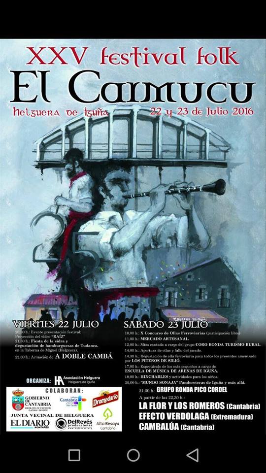 Festival el Carmucu en Helguera de Iguña