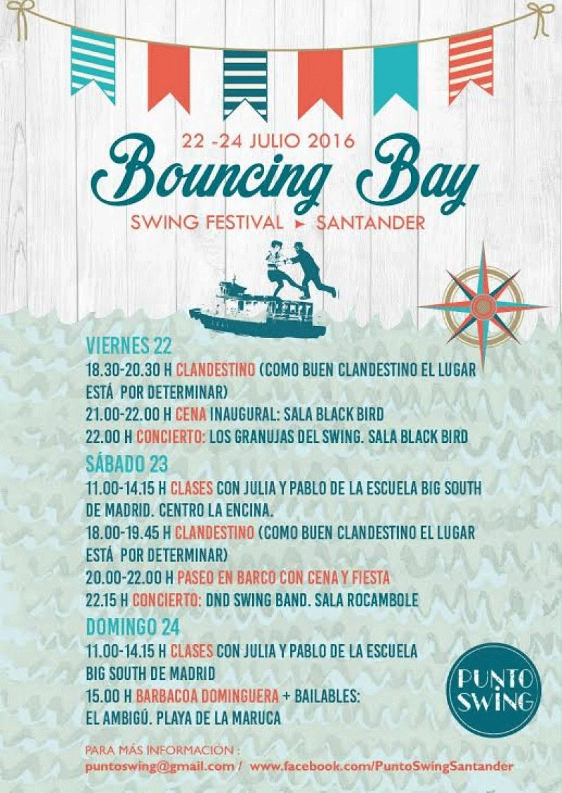 Fiesta Bouncing Bay en Santander